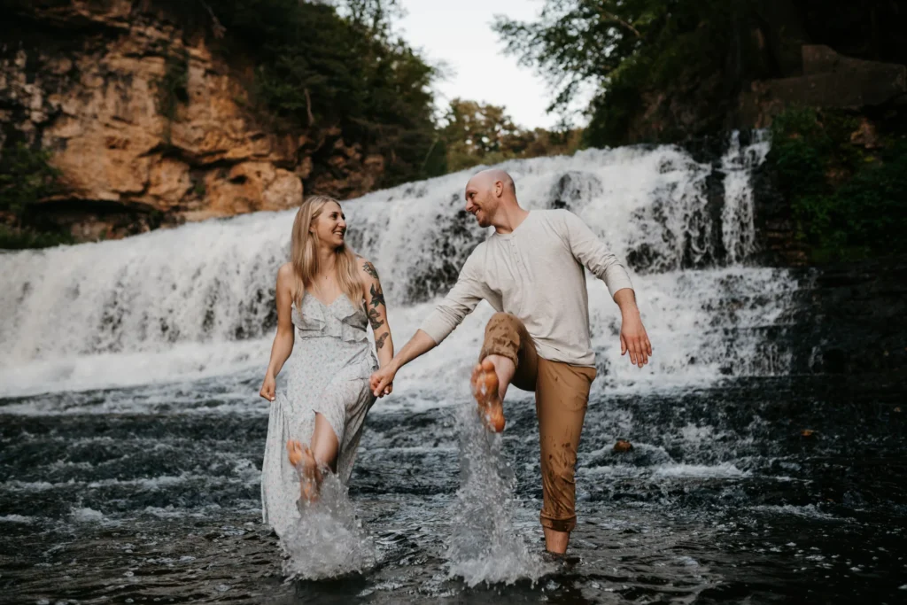 adventure engagement photography