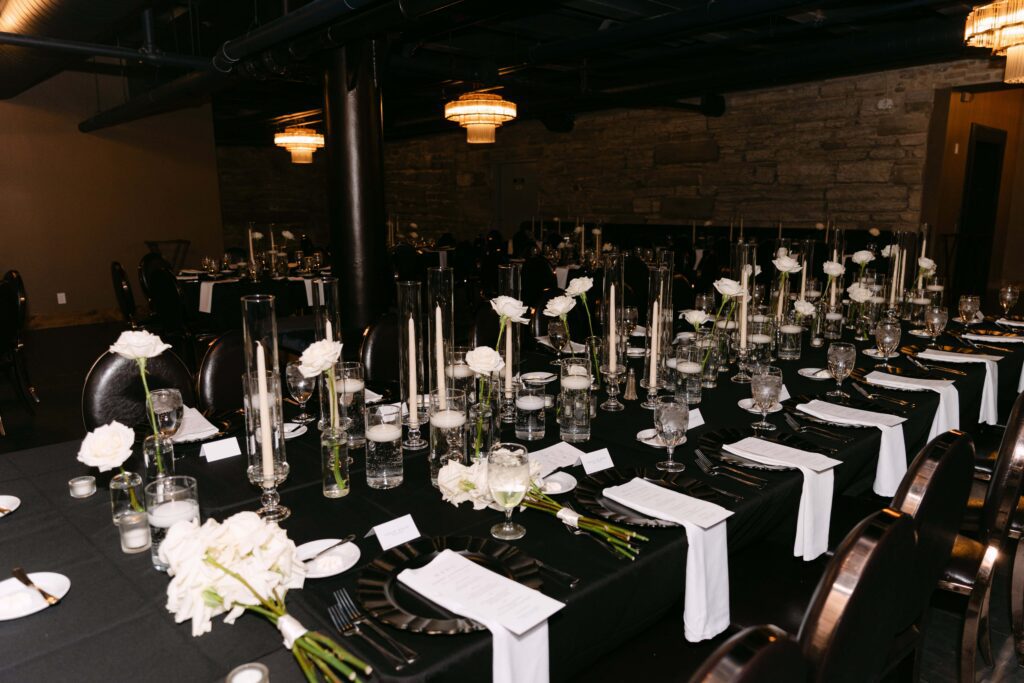 wedding reception photography at le venere